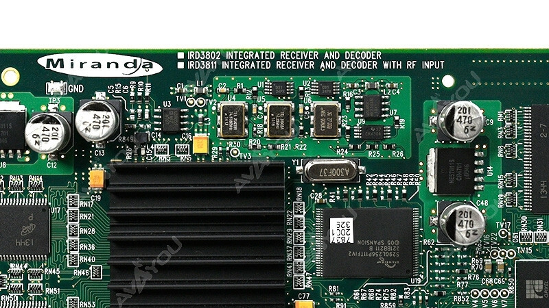 Miranda GV IRD-3811-VQ Integrated Receiver/Decoder OPT: ETH TS Probe +3DRP