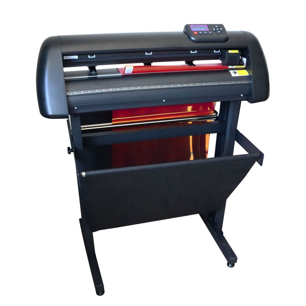 24in Automatic Edge Patrol Cutting Machine Servo Advertising Cutting Plotter