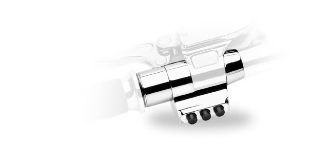 Performance Machine Contour Billet Handlebar Switch - Left Side Housing for Hydr