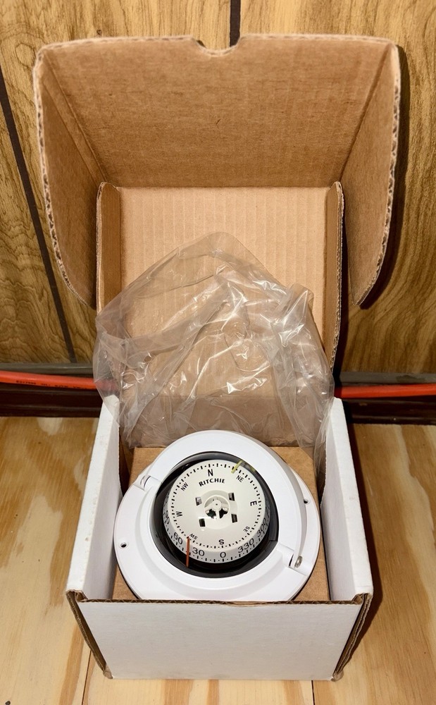 Ritchie Magnetic Compass, F-83W-OEM White
