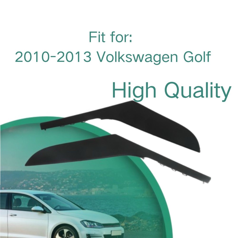 Interior Door Handle Pull Trim Cover for 2010-2013 VW Golf 2Pcs Left & Right