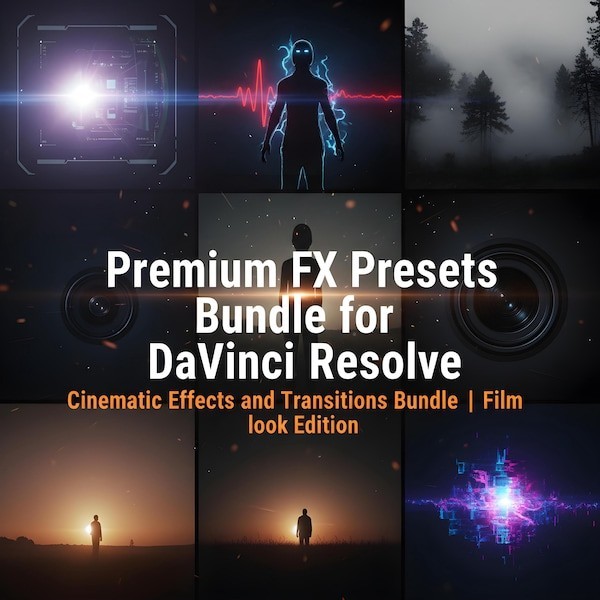 Premium FX Presets Bundle for DaVinci Resolve