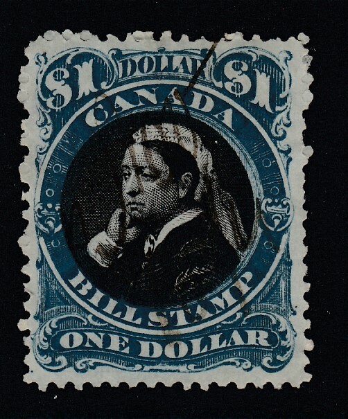 Canada (Revenue) van Dam FB52, used, thick paper