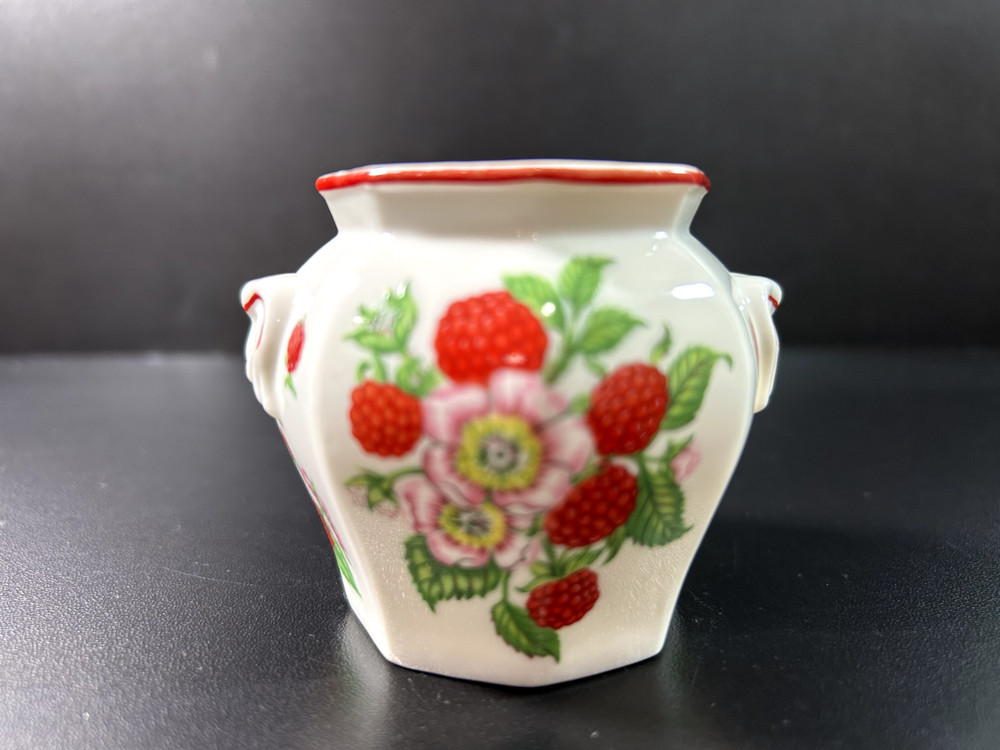 Lenox Vintage Jam Jar - Raspberry, no lid, 3 inch