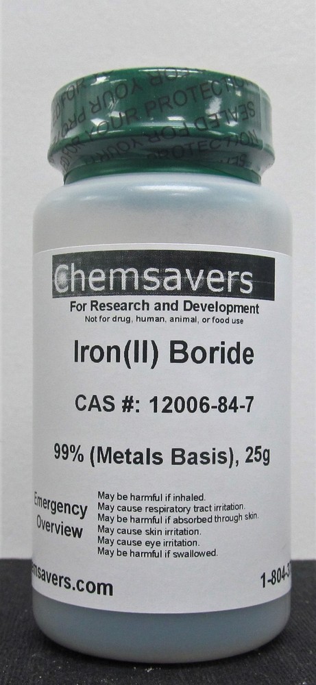 Iron(II) Boride, 99% (Metals Basis), 25g