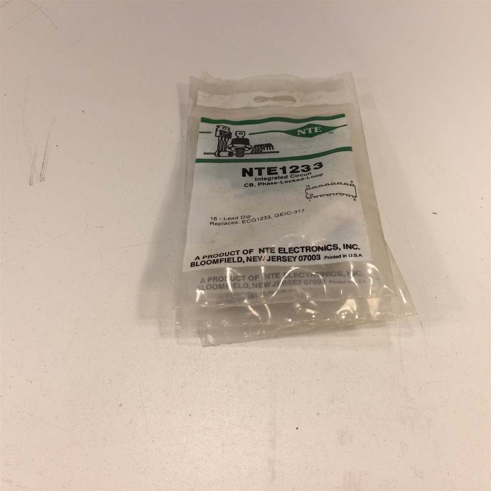 (1) NTE NTE1233 Integrated Circuit Frequency Synthesizer