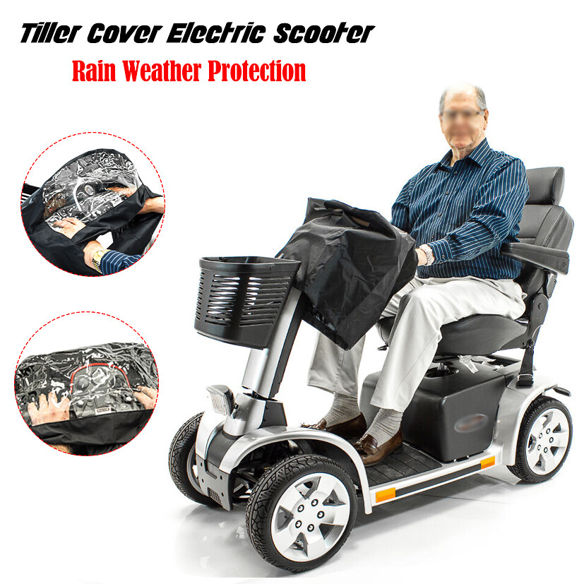 Rain Weather Shield Mobility Scooter Control Panel Hand Tiller Protector Cover