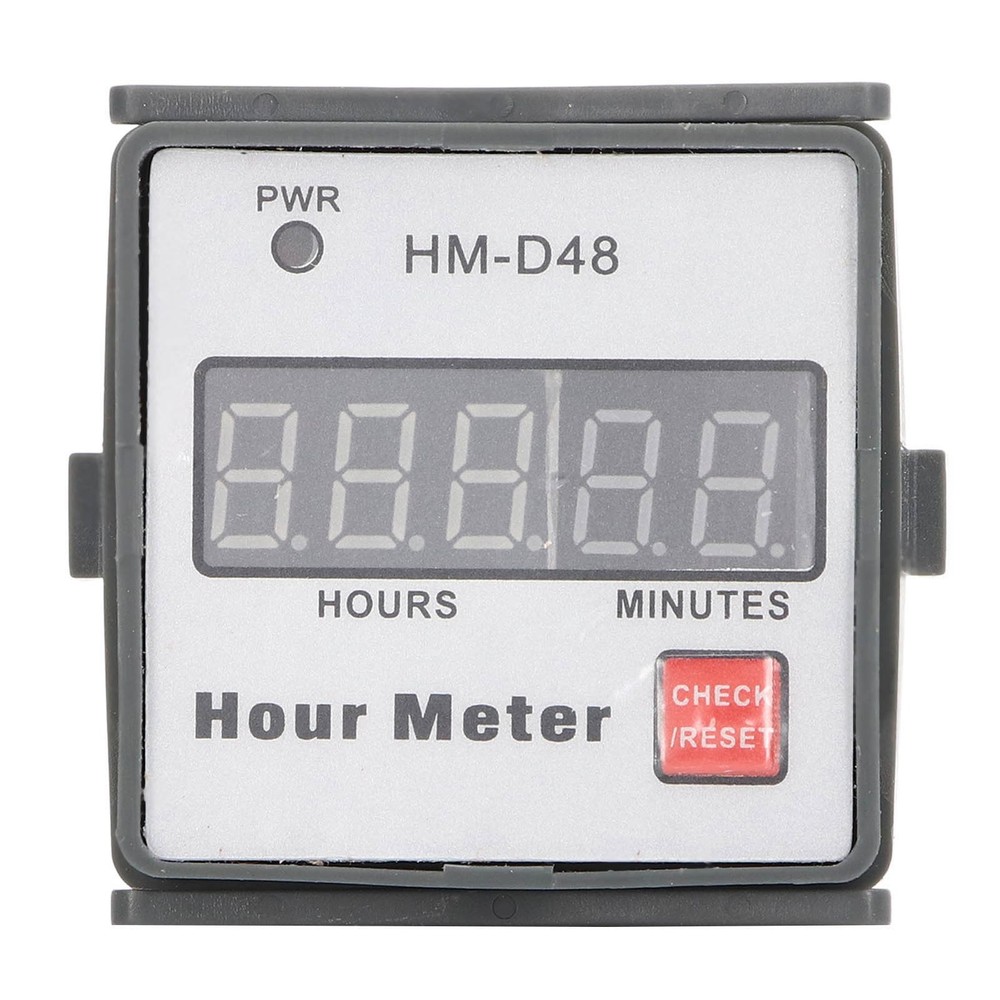 Digital Hour Meter Wide Timing Range Easy Operate For Industrial Use Premium