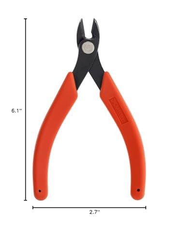 Cutters - Xuron Maxi-Shear Flush 2175 Cutter - Standard, Orange