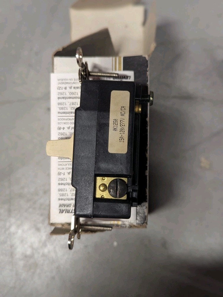 LEVITON 1256I Momentary Quiet Toggle