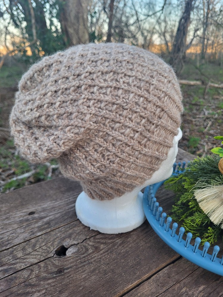 Handmade Alpaca Blend Knit Winter Beanie