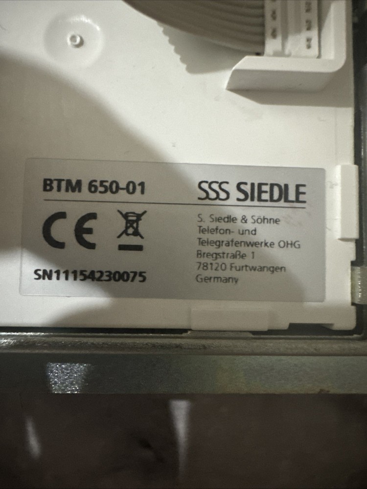 SSS SIEDLE Intercom
