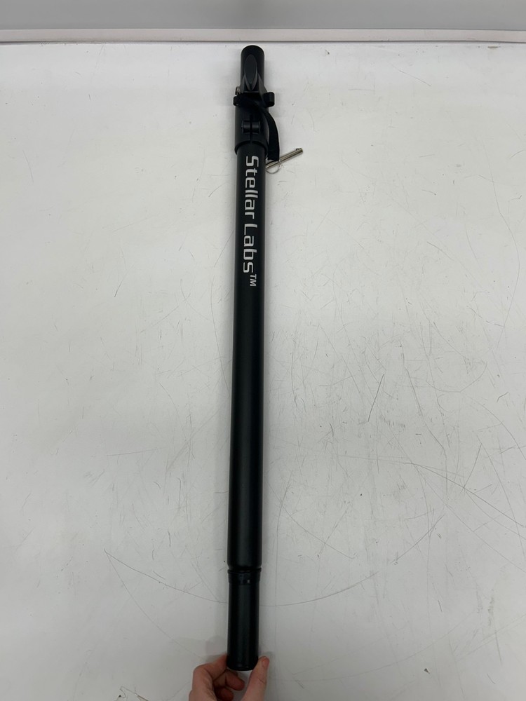 2 Stellar Labs 555-11660 Adjustable Satellite Speaker Pole Stands