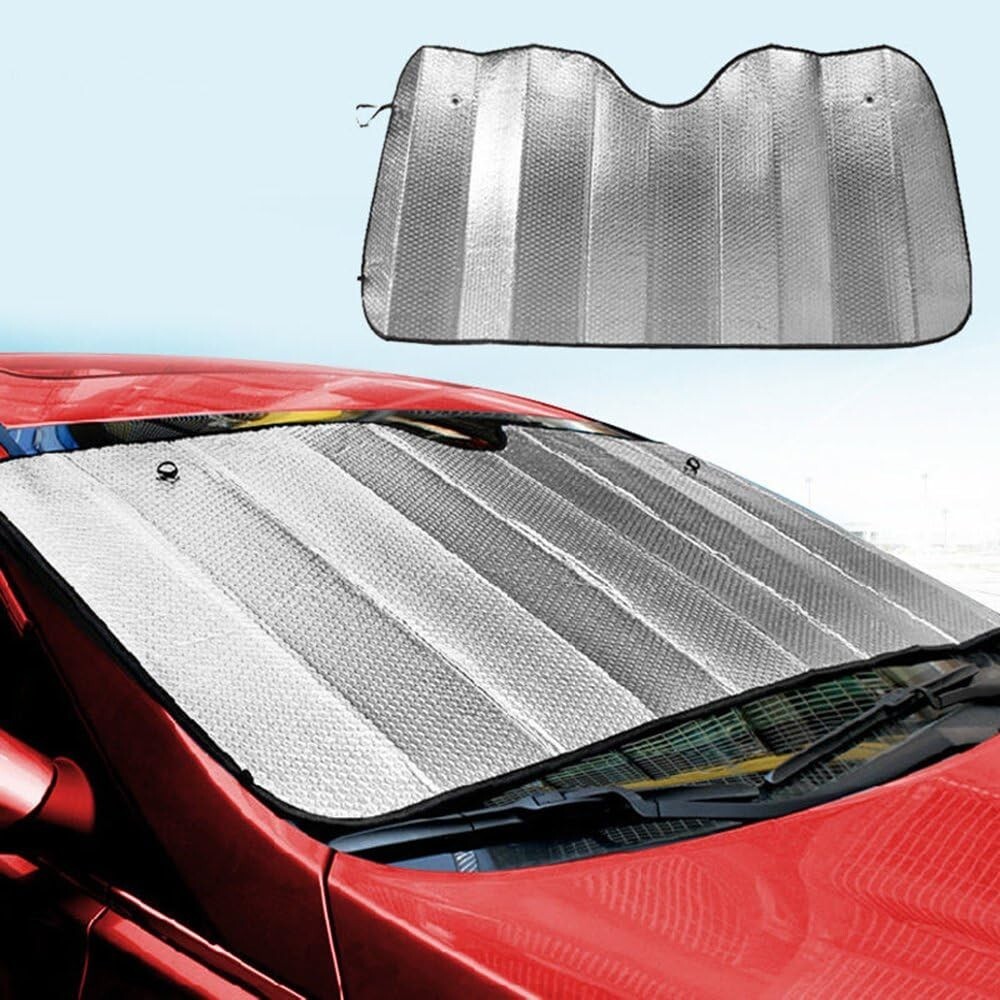 Reflective Car Windshield Sunshade – Foldable & Heat-Blocking
