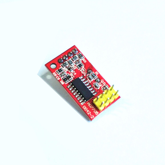 AD7705 Dual 16 bit ADC Data Acquisition Module Input Gain SPI Interface TM7705