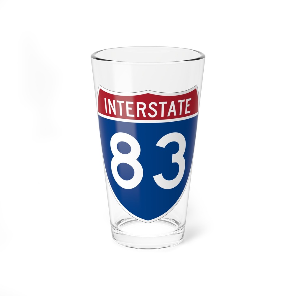 Interstate 83 (U.S. Highways) Pint Glass 16oz