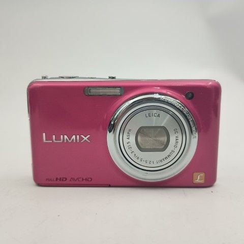Panasonic LUMIX DMC-FX77 Pink Compact Digital Camera Excellent Condition
