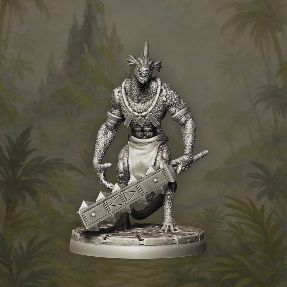 Lizardman Pathfinders 28mm fantasy