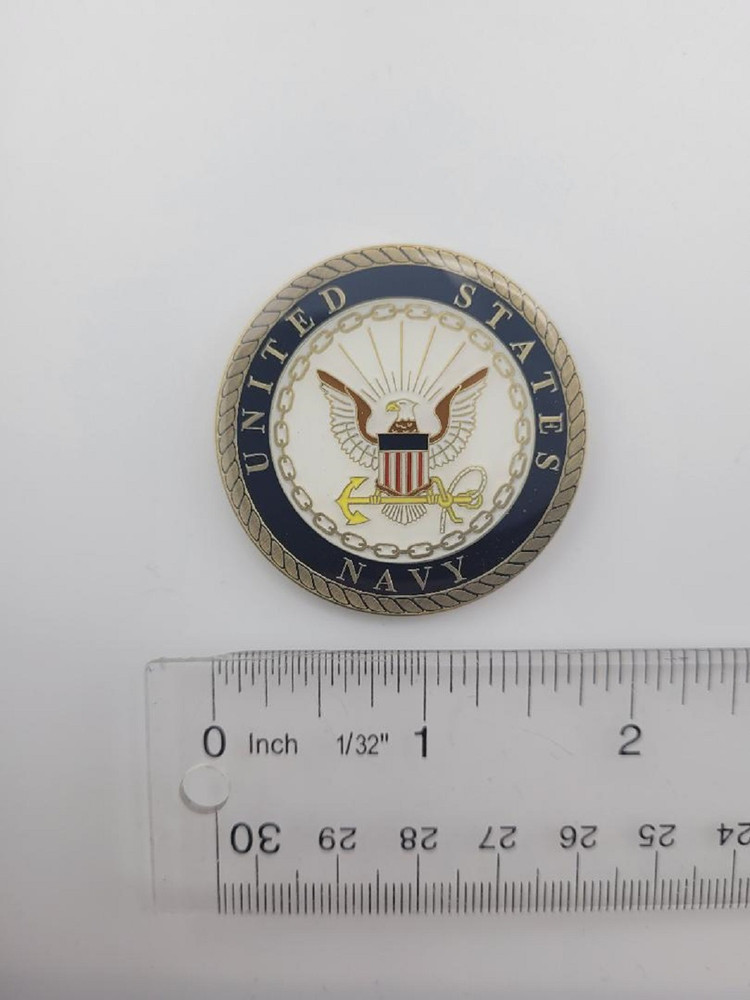 US Navy Rear Admiral Lower Half Challenge Coin Officially Licensed