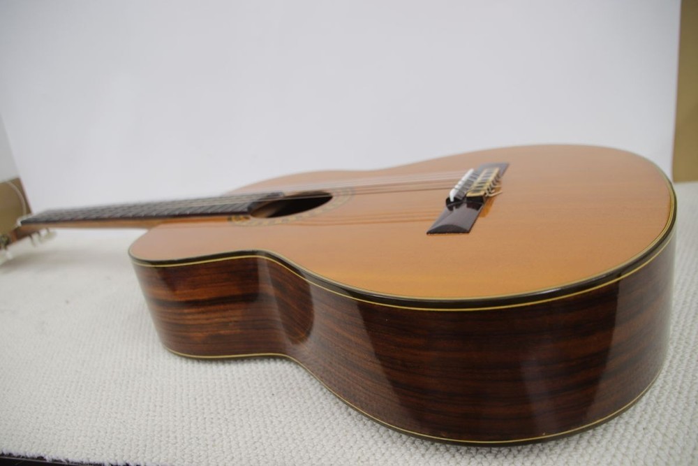 Unknown Maker 202P Classical Guitar MIJ Vintage Natural Nylon String