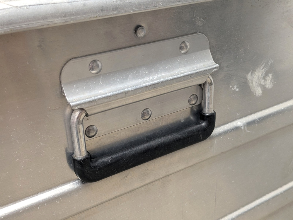 British Army - Military - Zarges Lockable Aluminium Flight Storage Case Box