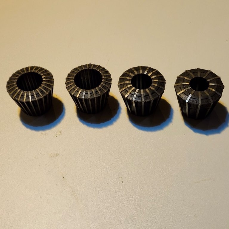 Jacobs Rubber Flex Collects 4 pcs. in Box as Shown Used