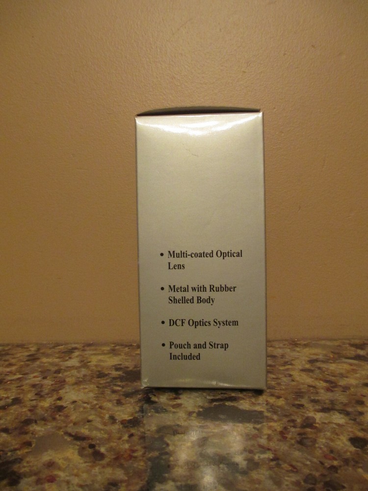 MultiTech Survivor 10 x 25 Ruby Binoculars w/ Pouch - New in Box