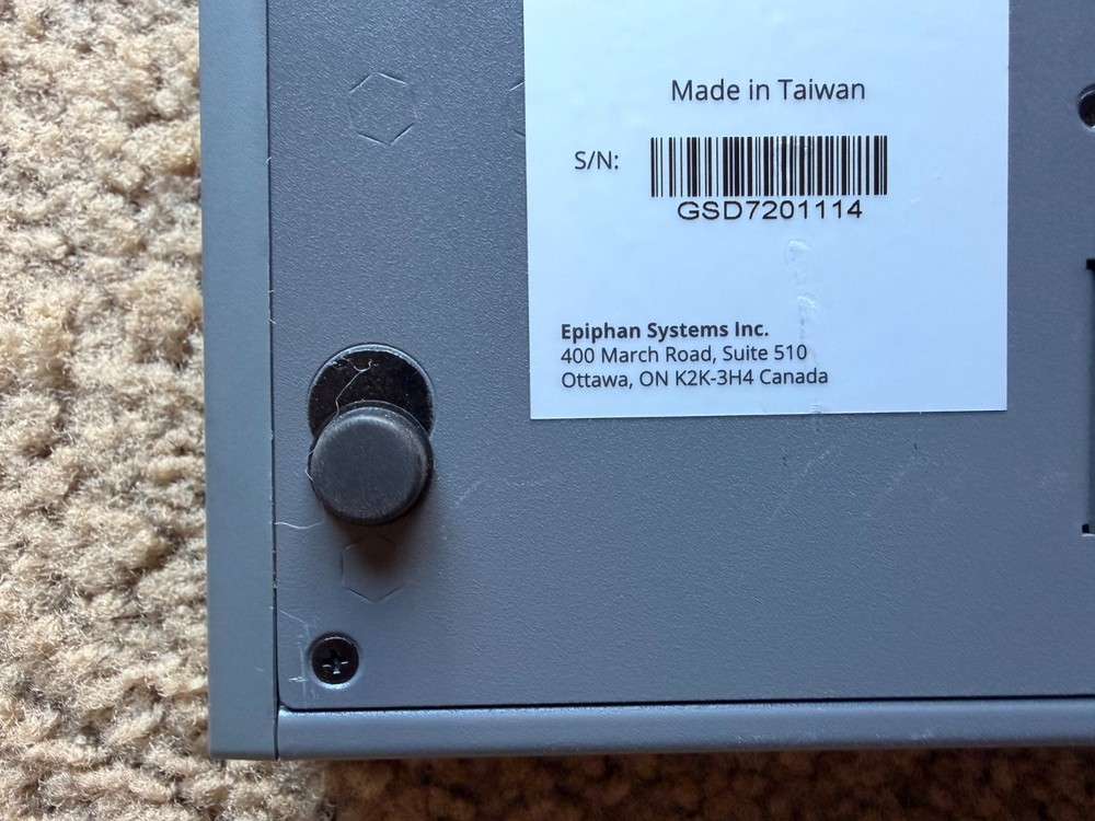 Epiphan Pearl Mini Video Encoder Streamer Recorder ESP-1440