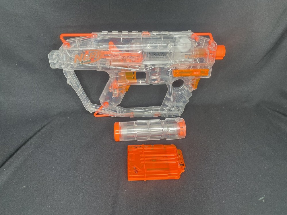 NERF E0733 Modulus Nerf Motorized Light-Up Toy Blaster Tested Working Spec Ops