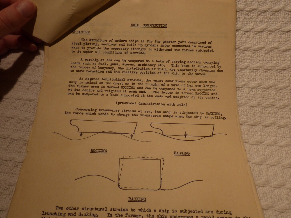 Post-WW2 Royal Navy Ephemera Training Documents Instruction Manuals 1950s 1960s