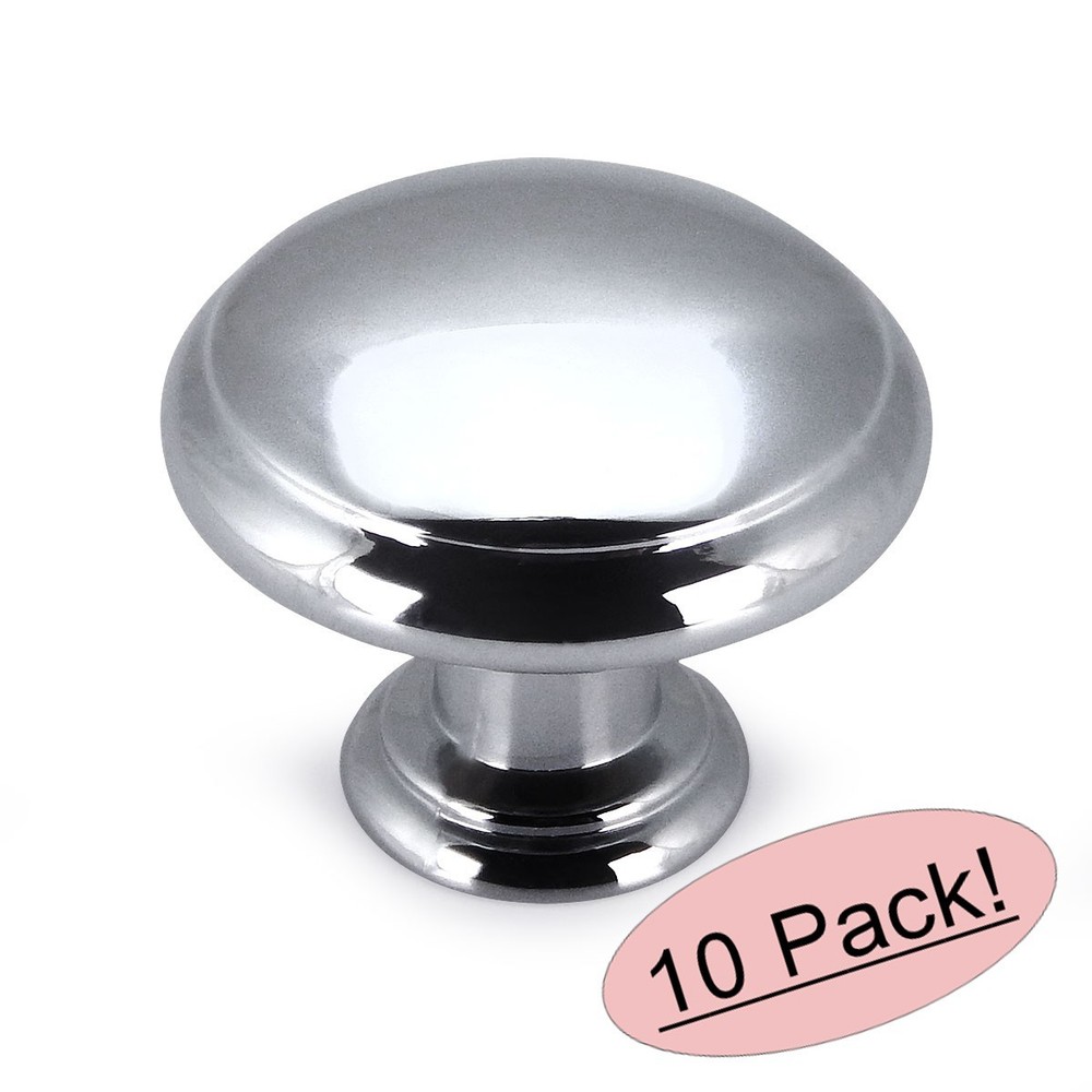 *10 Pack* Cosmas Cabinet Hardware Polished Chrome Knobs - #5422CH