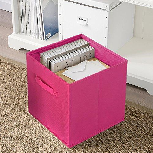 ShellKingdom Storage Bins, Foldable Fabric Storage Cubes and Cloth Storage