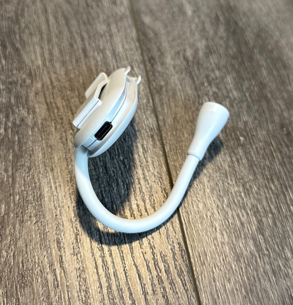 Mini Clip Light White LED USB Flexible Adjustable Pocket Sized Book Reading