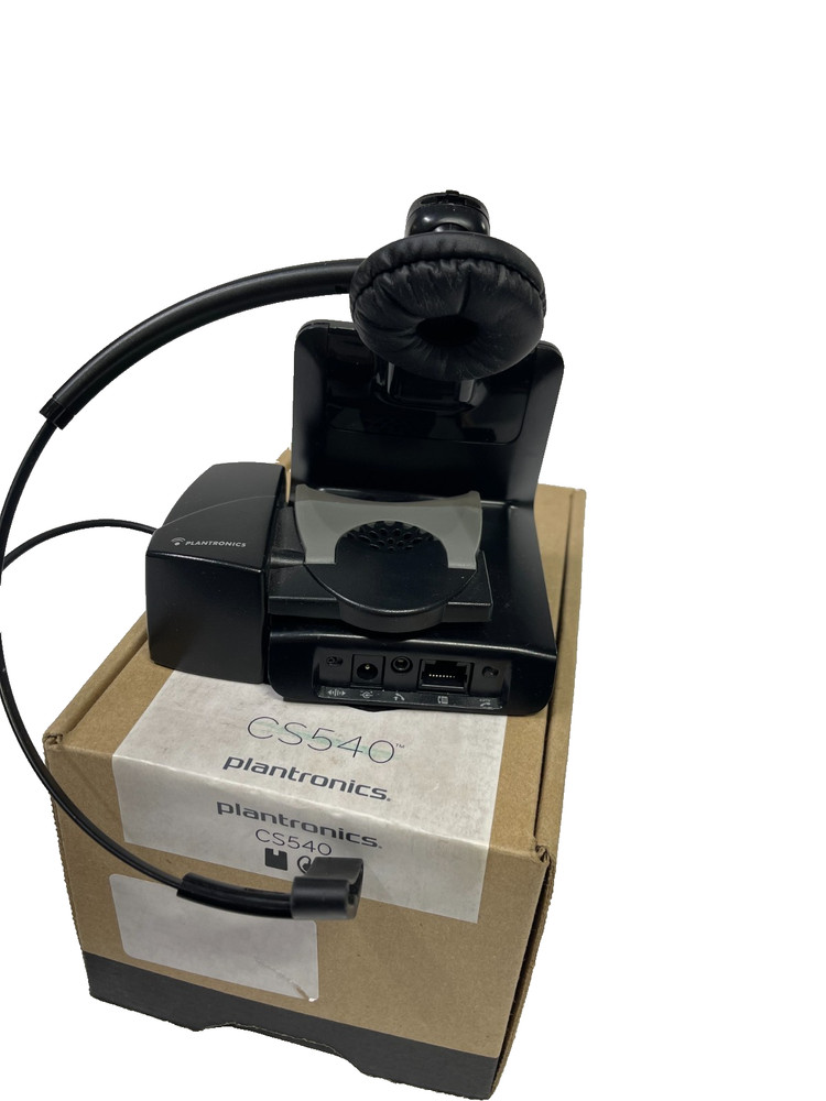 Plantronics CS540 Headset - Black - Used