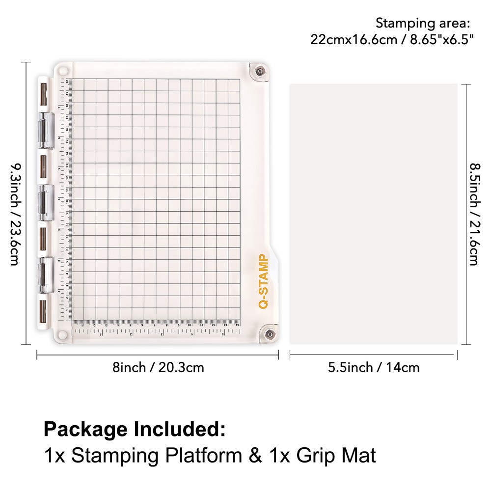 Stamp Positioner Perfect Stamping Tool Stamp Positioning Tool for DIY Scrapbook