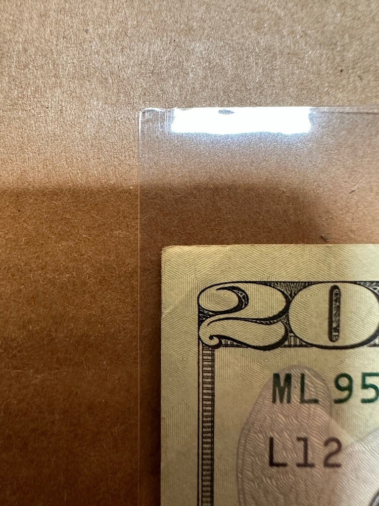 $20 BILL INK MARK ERROR RARE