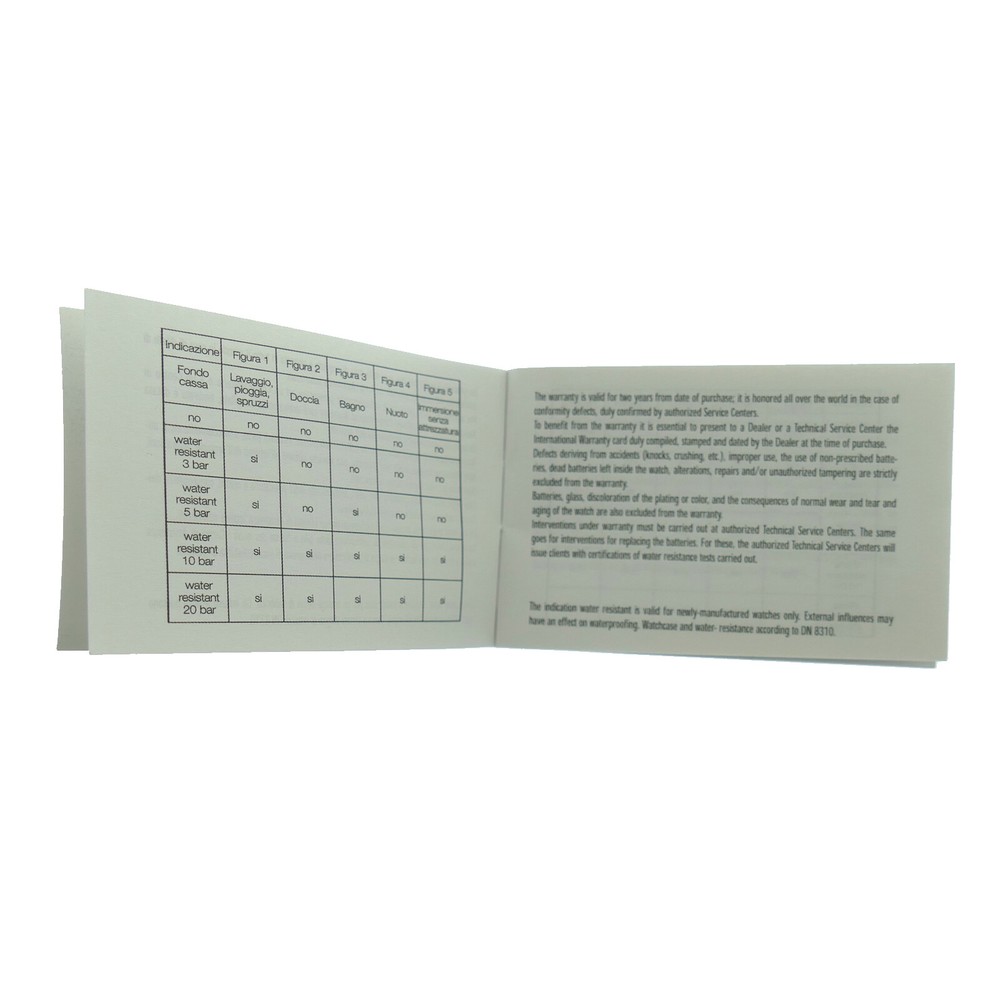 P ZERO TEMPO WORLD SERVICE CENTERS BOOKLET