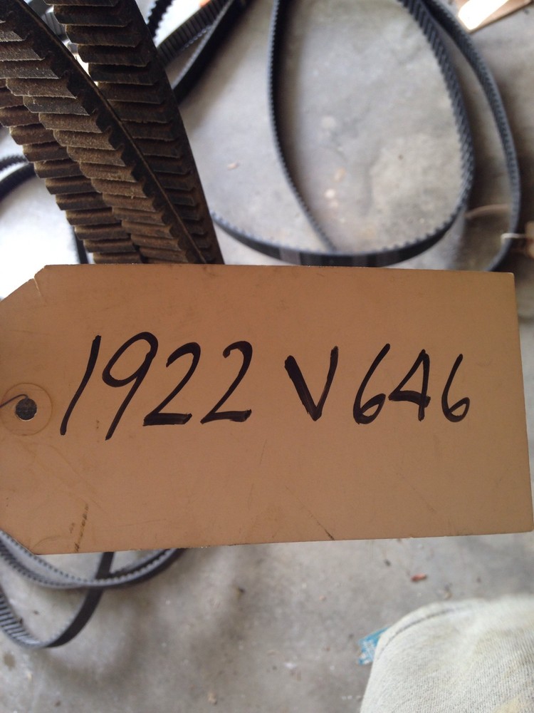 One New 1922V646 BELT TIMING Machine Part Tool A1