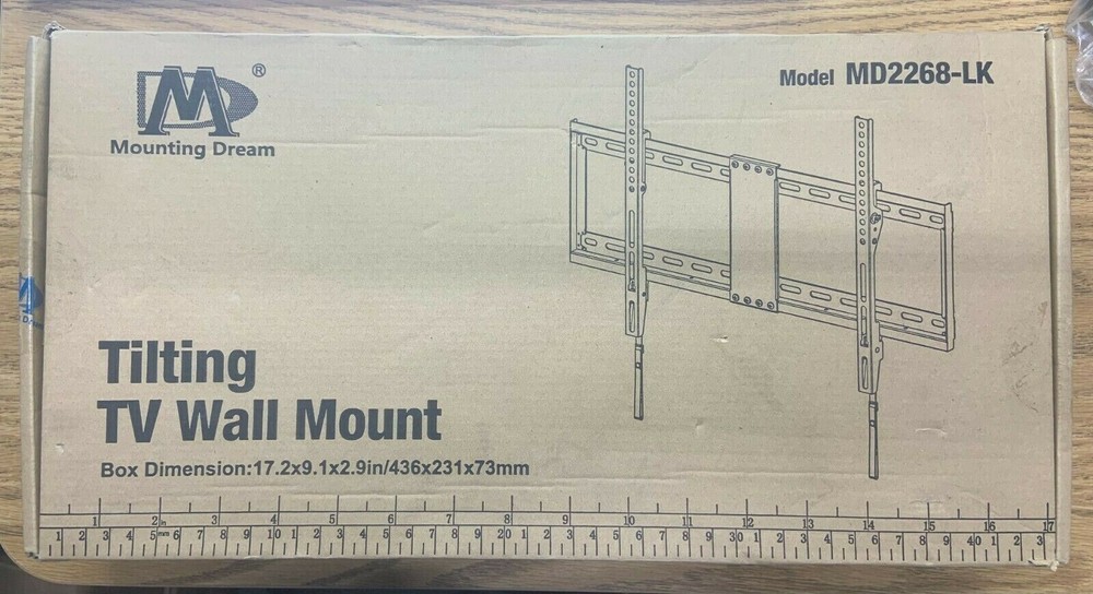Mounting Dream Tilting TV Wall Mount FREE SHIPPING c