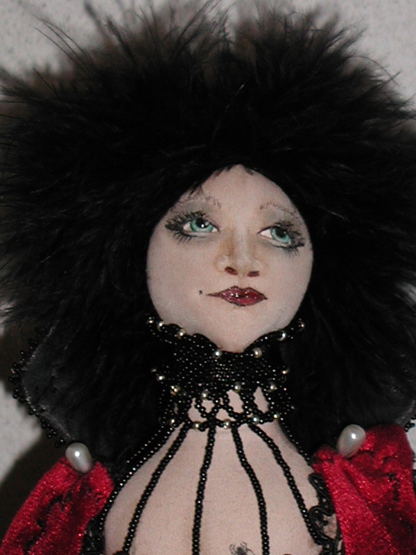 Cloth Art Doll Pattern "Destiny" by Judy Skeel