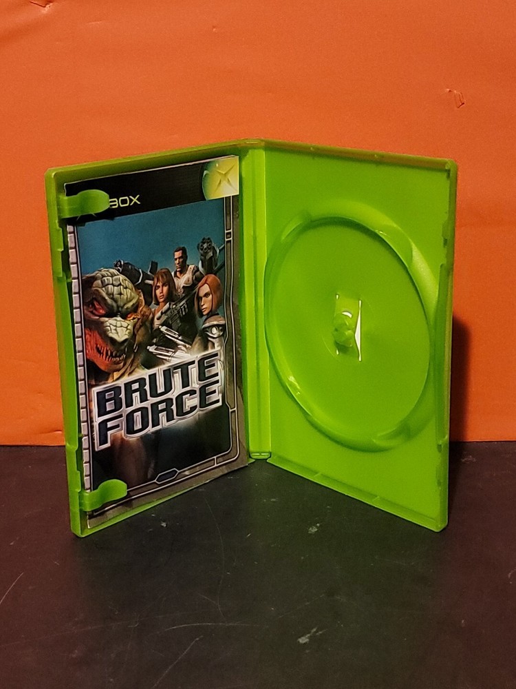 Brute Force (Microsoft Xbox, 2003) Case & Manual Only ~ No Game