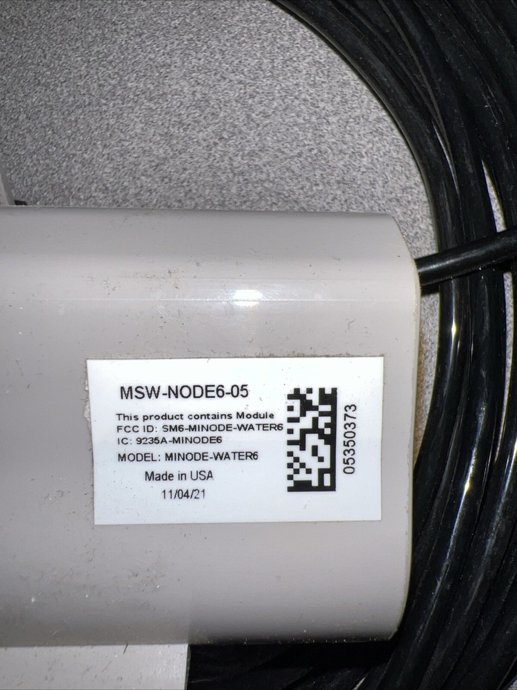 Mueller Water Meter Interface Unit MSW-NODE6S-05 New No Box