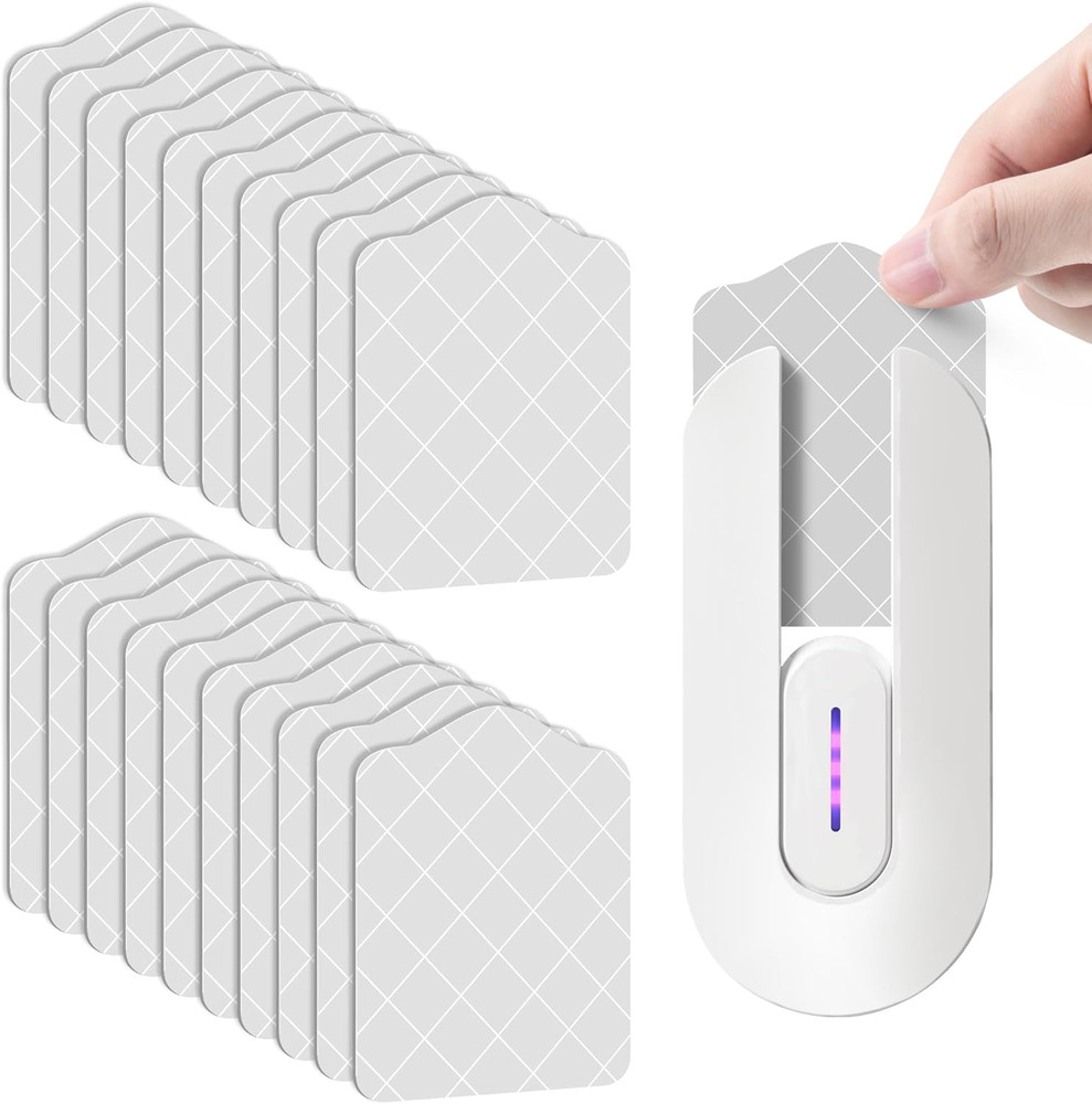 20 Pack Flying Insect Trap Refill Compatible with Bugmd No Buzz Zone Bug Trap...