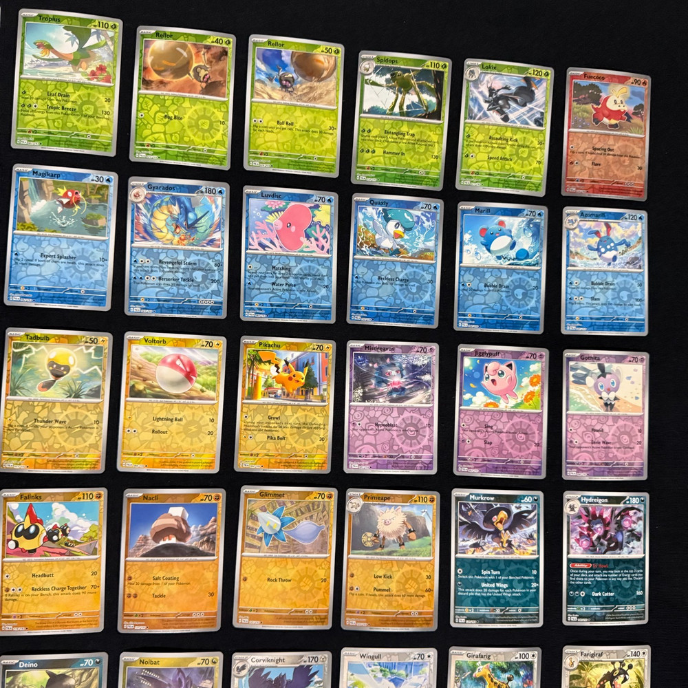 Pokemon TCG Paldea Evolved Partial Complete Set 200 Cards Holos/ Reverse/ Rares