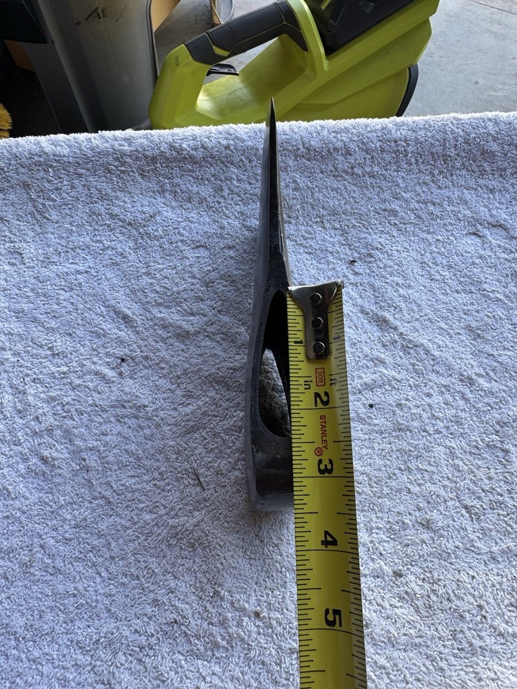 Vintage ECLIPSE Made by Plumb Single Bit Axe Head 3lb. 13oz.