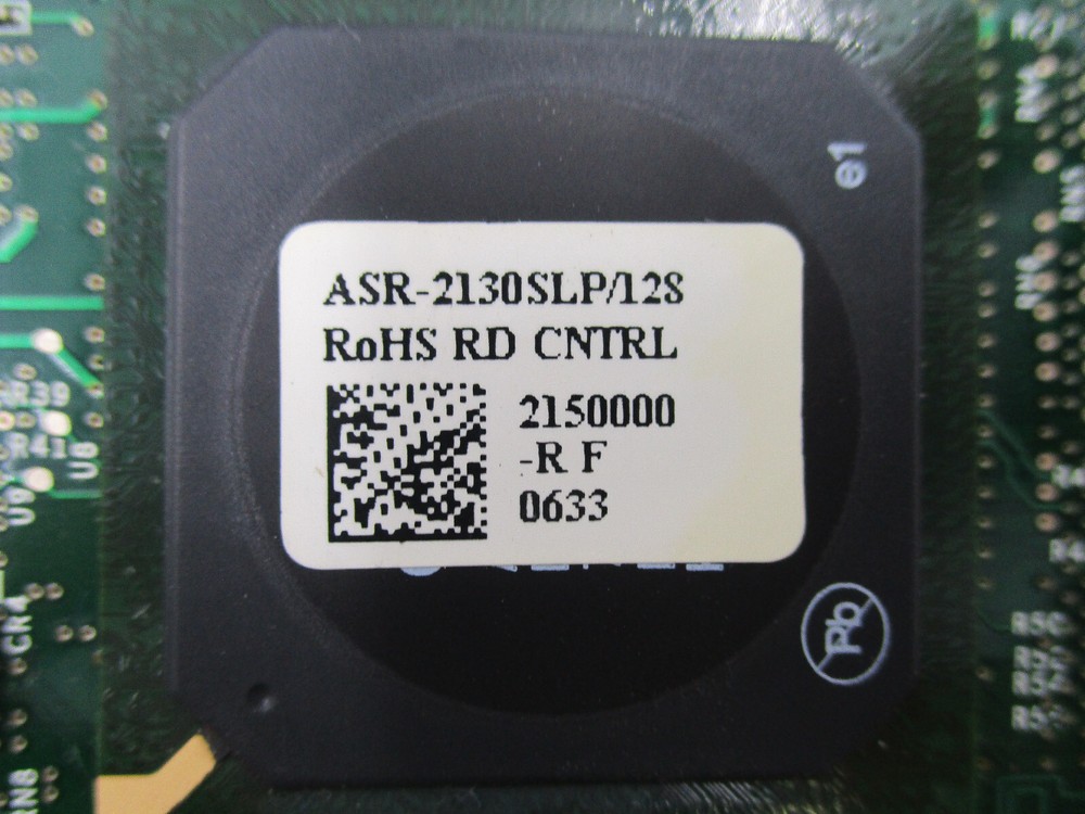 Adaptec ASR-2130SLP 128M SCSI Raid Controller Card with Bracket & Riser Tested