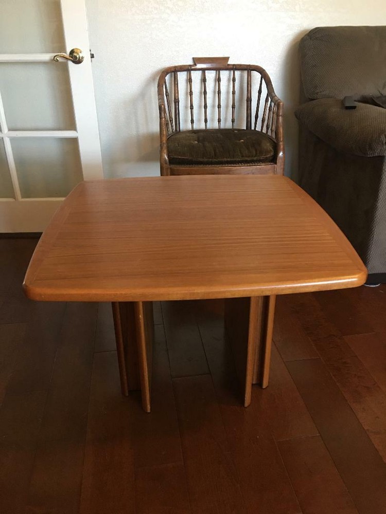 Danish Modern Mid Century Laurits Larsen Coffee Table End Table