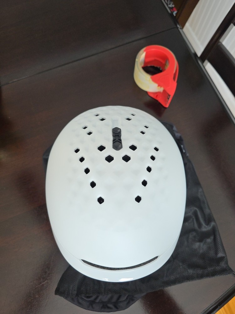 Oakley MOD3 I.C.E. White Reflective Snow Helmet (Sz Large)