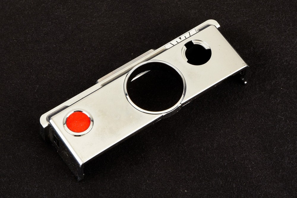 Polaroid SX-70 Camera Replacement Part - Silver - Shutter Housing V20
