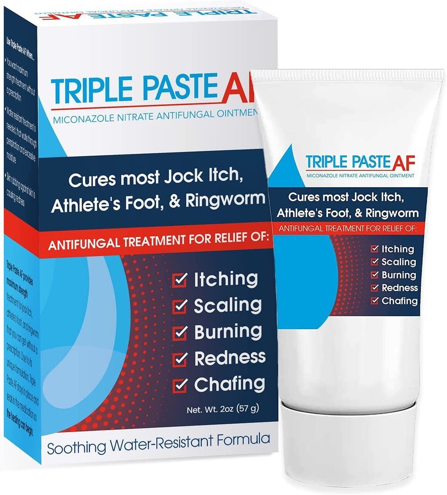 Triple Paste AF Miconazole Nitrate 2% Antifungal Ointment -  2oz